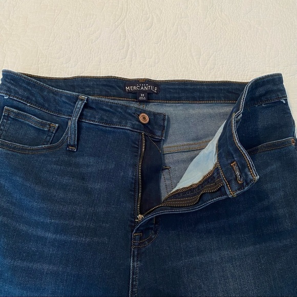 J. Crew High Rise Skinny Blue Jeans - 32 - Picture 7 of 13